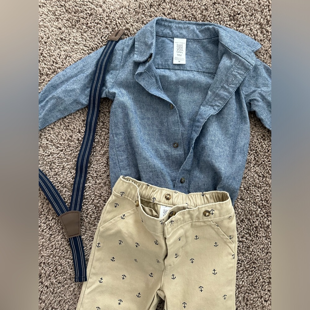 Carters 9 mo set